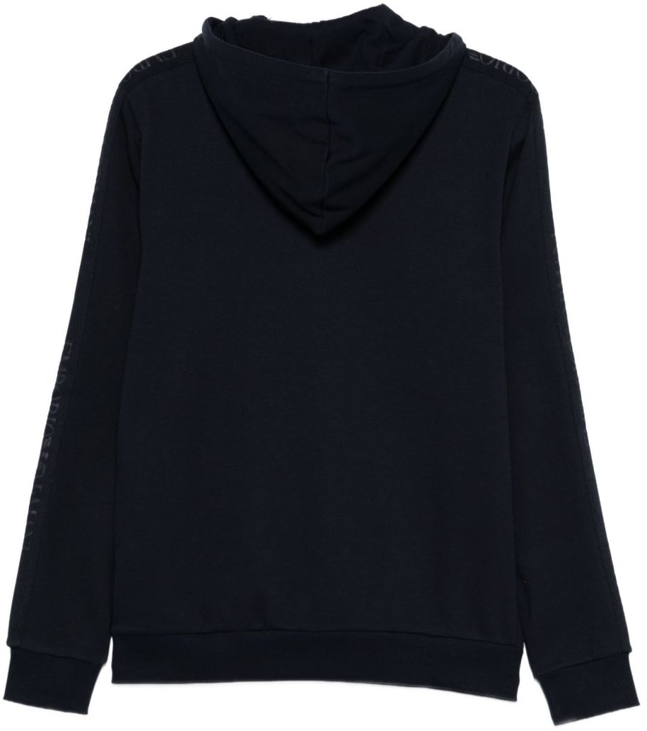 Emporio Armani Sweaters Blue Blauw