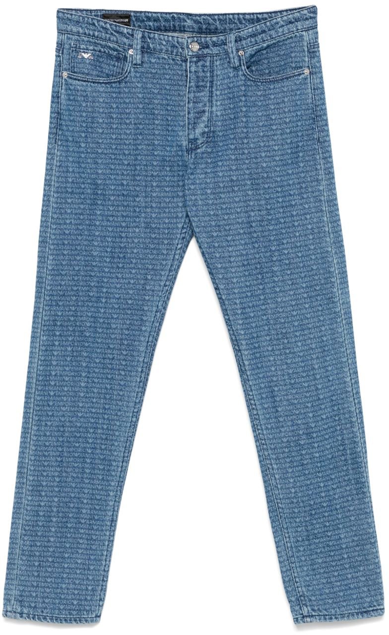 Emporio Armani Jeans Clear Blue Blauw