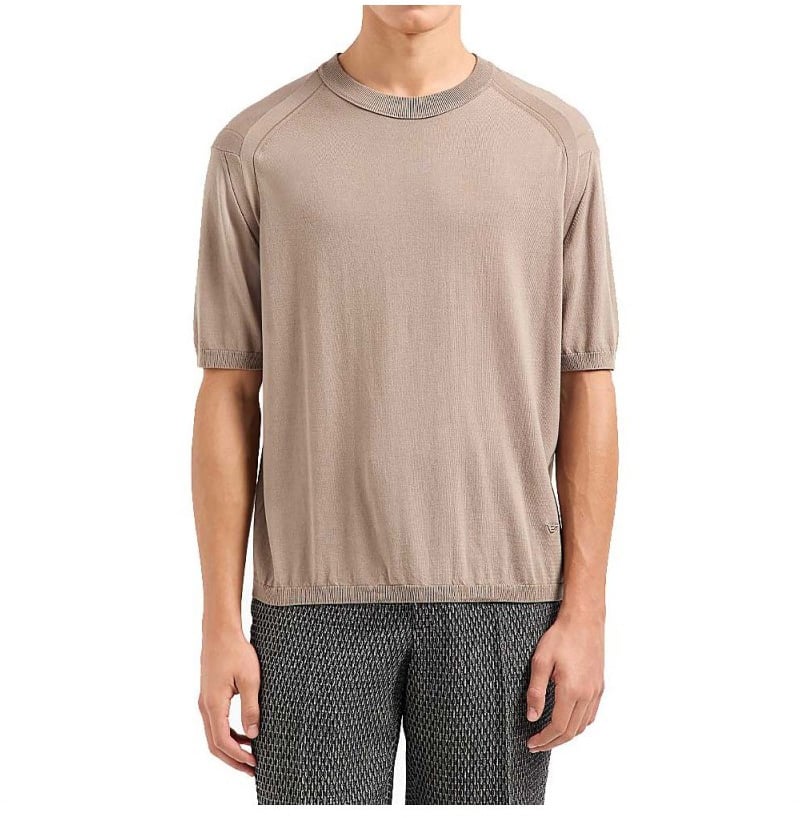 Emporio Armani Sweaters Beige Beige