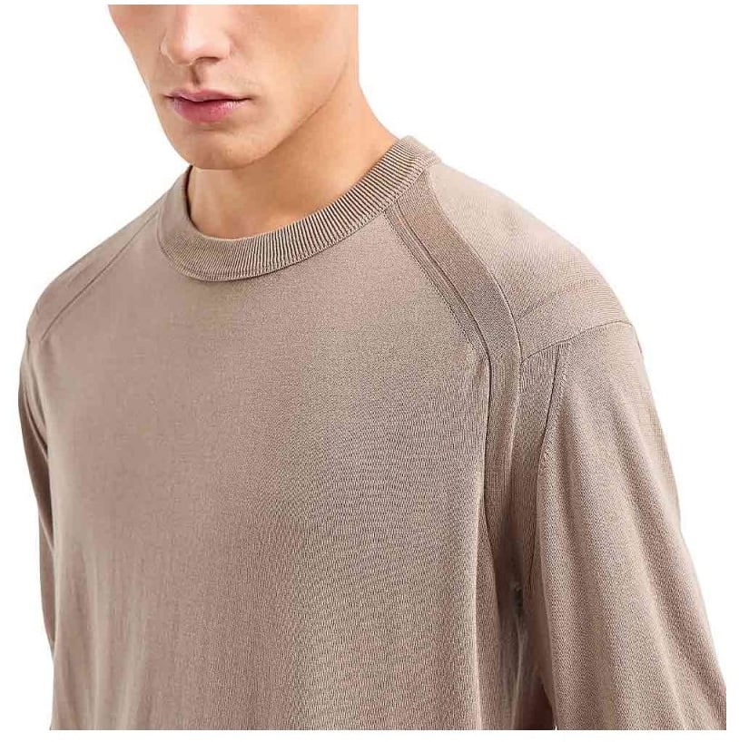 Emporio Armani Sweaters Beige Beige