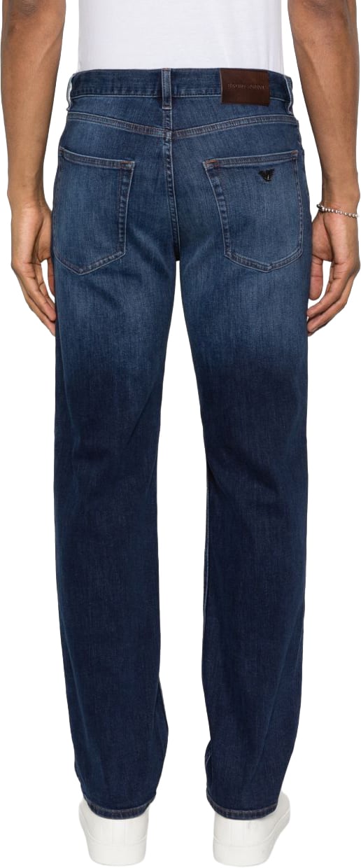 Emporio Armani Jeans Mmarrone Blauw