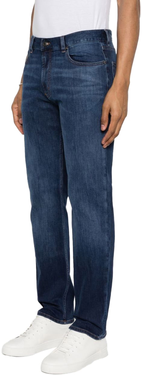 Emporio Armani Jeans Mmarrone Blauw