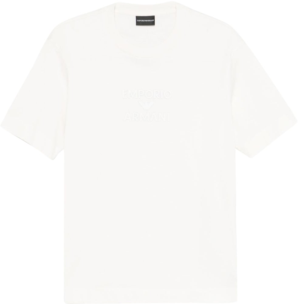 Emporio Armani T-Shirts And Polos White Wit