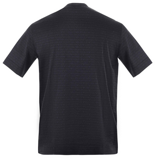 Emporio Armani T-Shirts And Polos Black Zwart