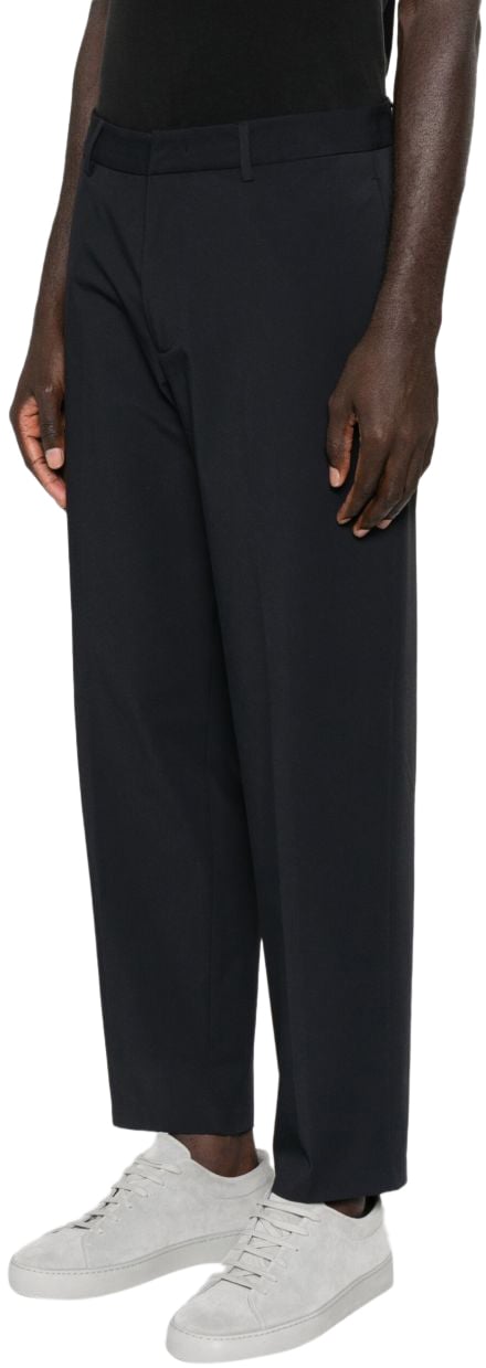 Emporio Armani Trousers Blue Blauw