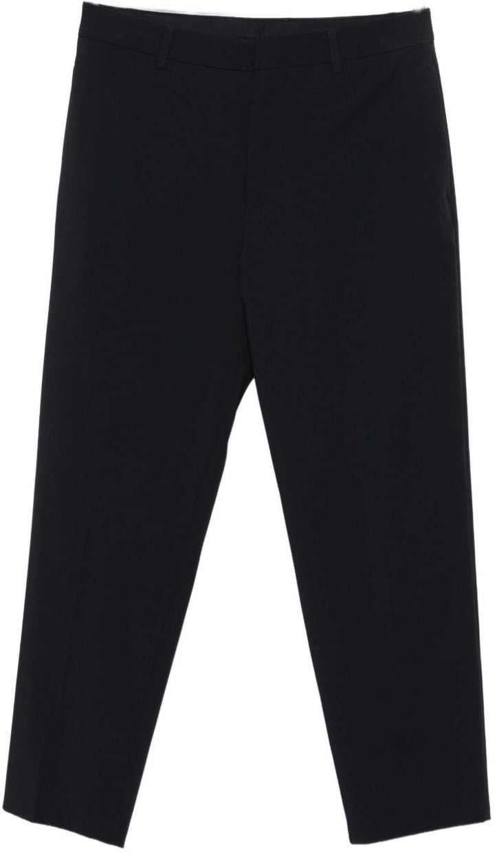 Emporio Armani Trousers Blue Blauw