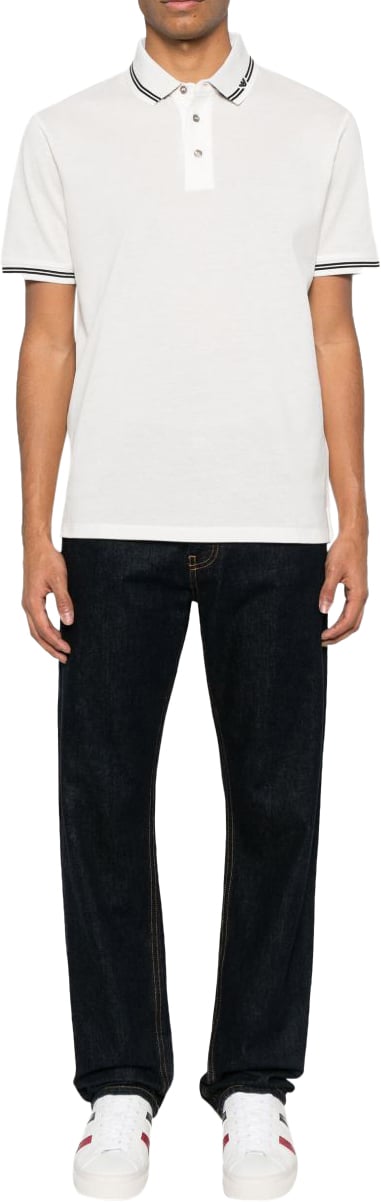 Emporio Armani T-Shirts And Polos White Wit