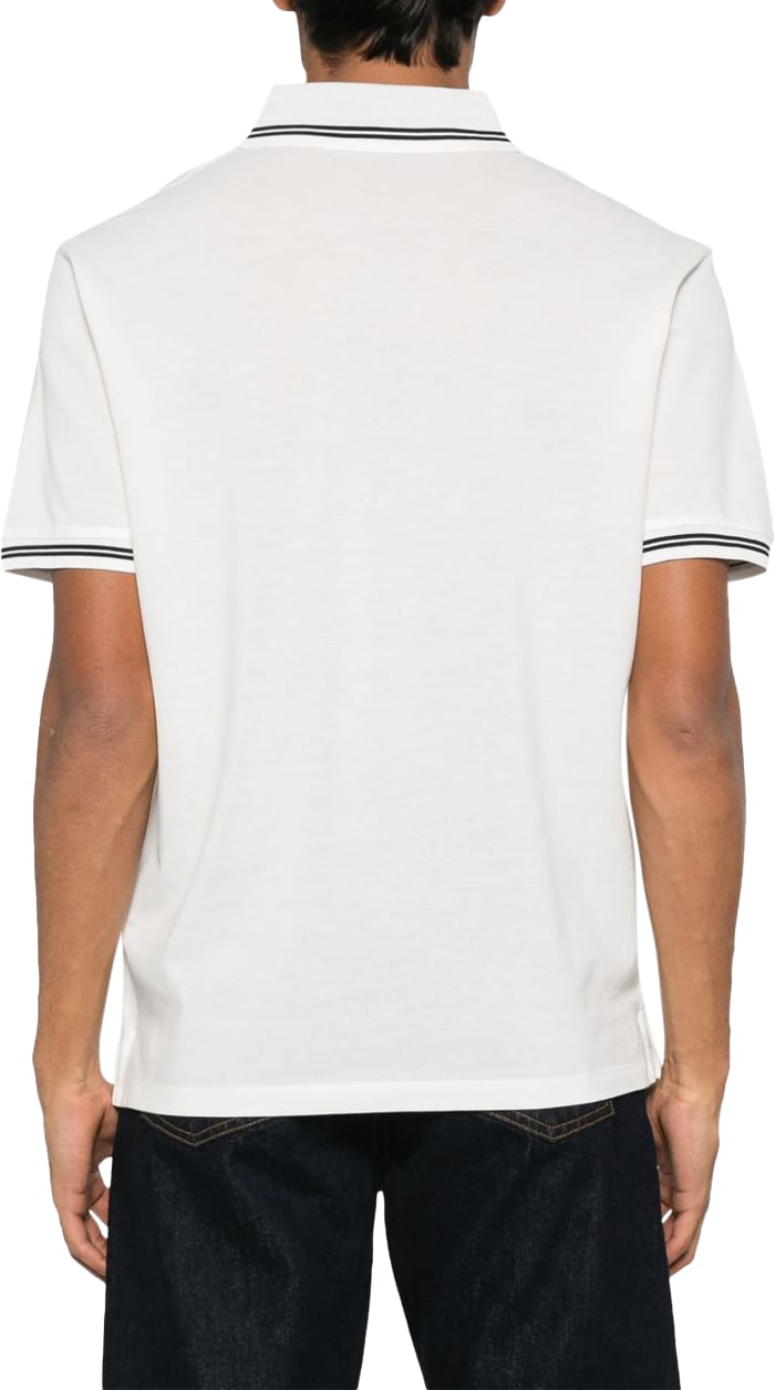 Emporio Armani T-Shirts And Polos White Wit