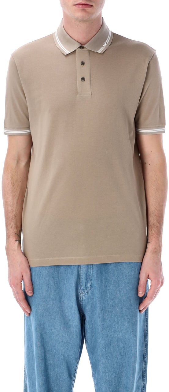 Emporio Armani Polo Roasted Bruin