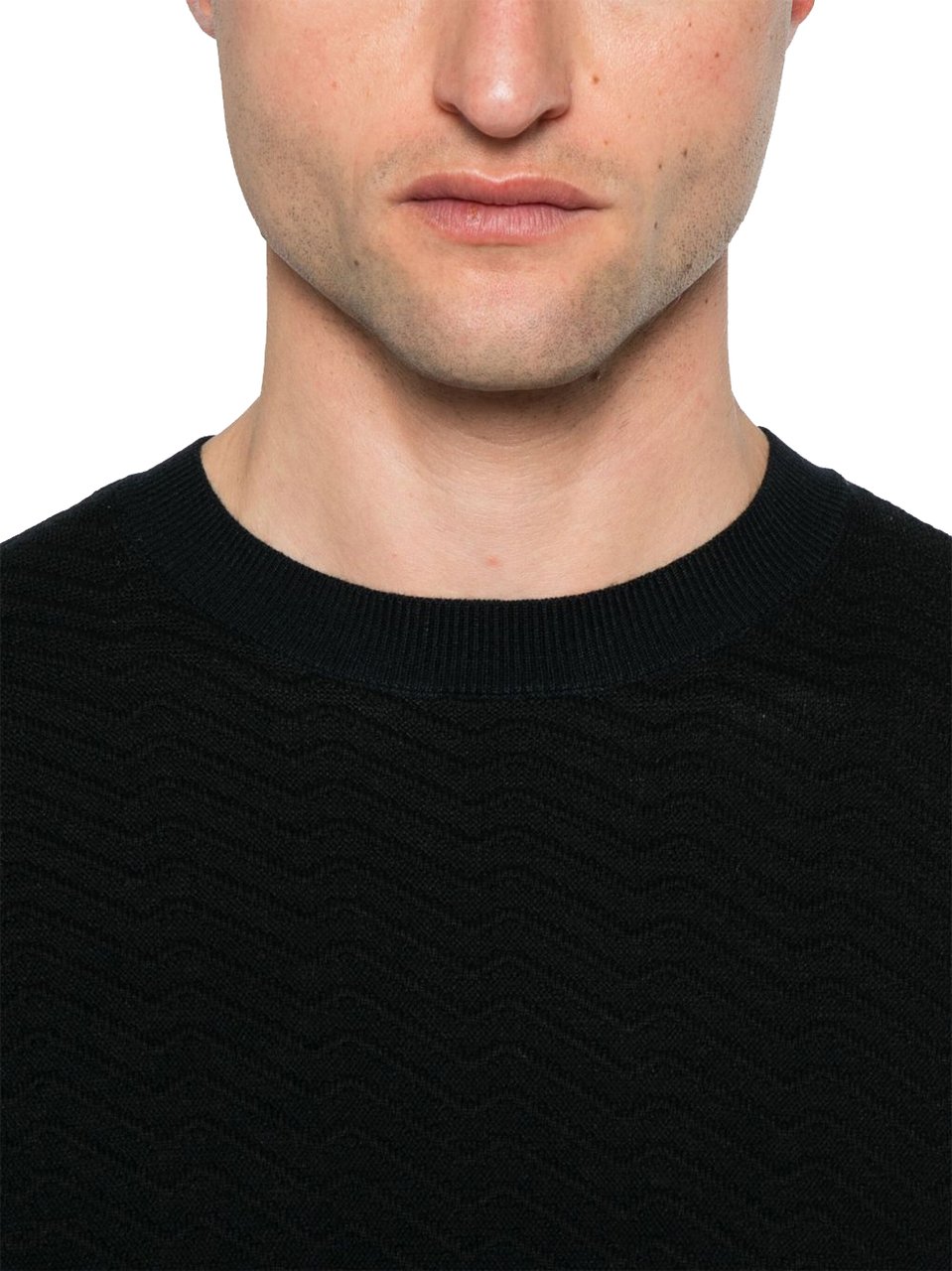 Emporio Armani Sweaters Blue Blauw