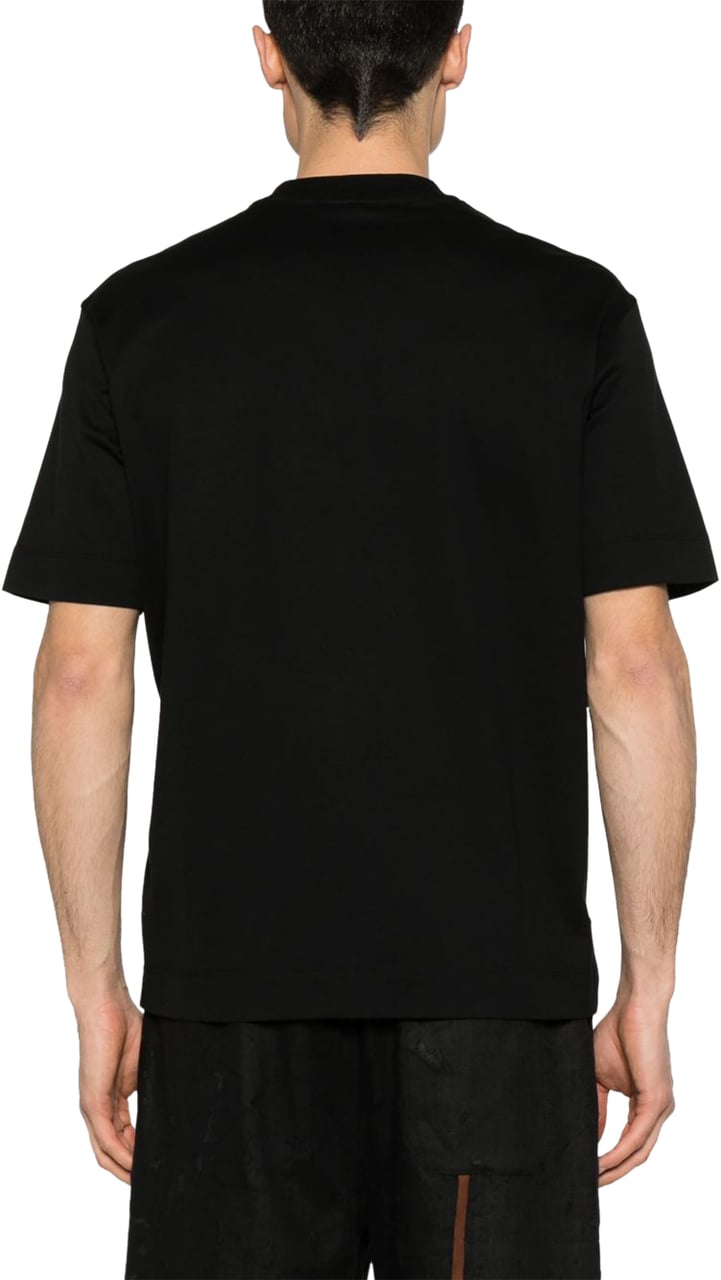 Emporio Armani T-Shirts And Polos Black Zwart