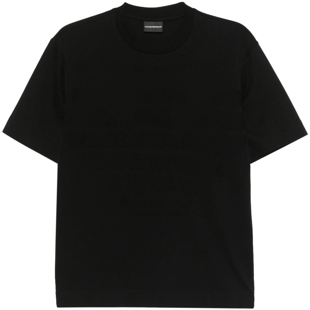 Emporio Armani T-Shirts And Polos Black Zwart
