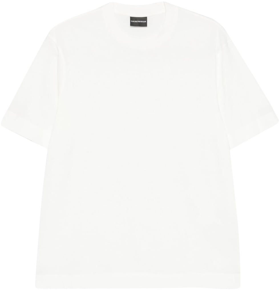 Emporio Armani T-Shirts And Polos White Wit