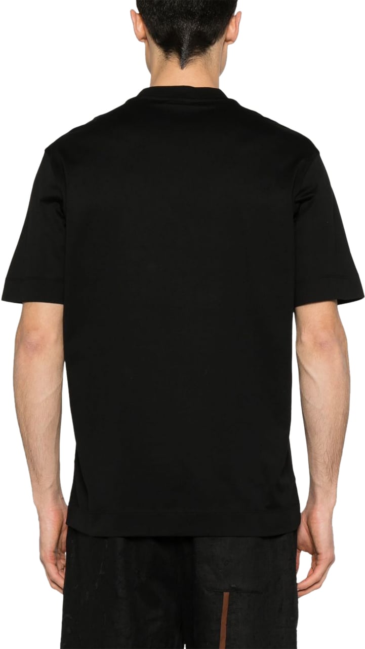 Emporio Armani T-Shirts And Polos Black Zwart