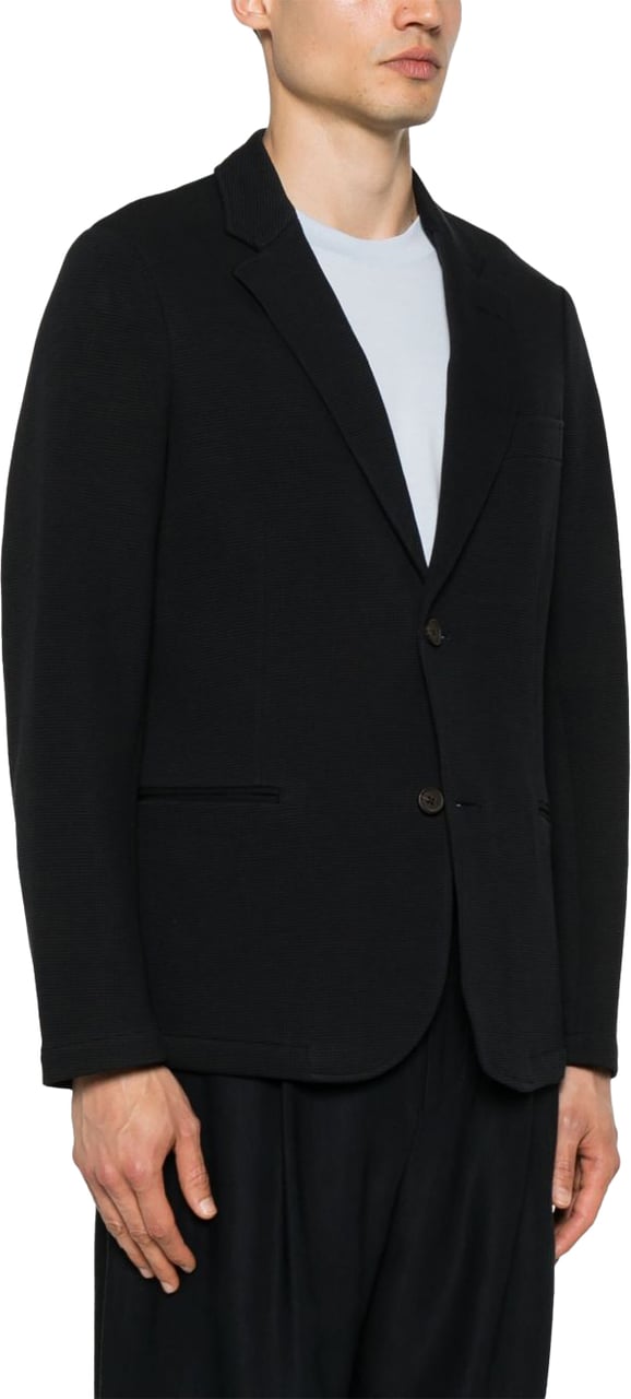 Emporio Armani Jackets Blue Blauw