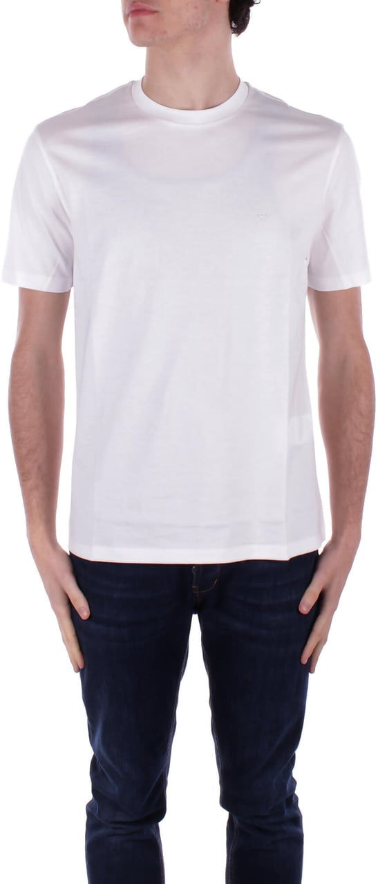 Emporio Armani T-Shirts And Polos White Wit