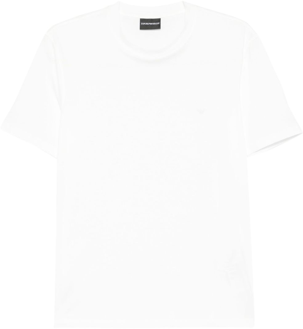 Emporio Armani T-Shirts And Polos White Wit