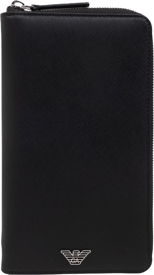 Emporio Armani Wallets Black Zwart