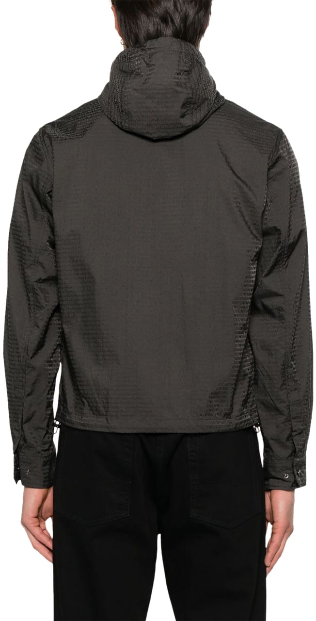 Emporio Armani Coats Marrone Scuro Bruin