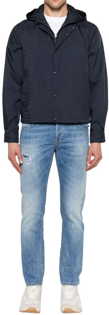 Emporio Armani Jackets Blue Blauw