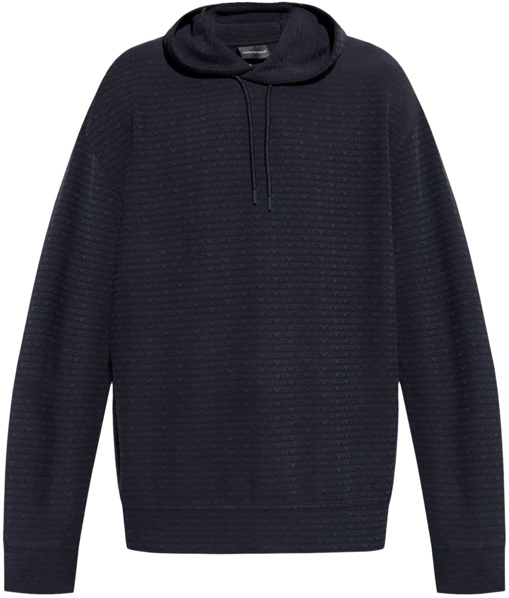 Emporio Armani Sweaters Blue Blauw