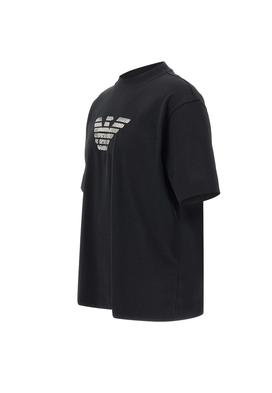 Emporio Armani T-Shirts And Polos Black Zwart