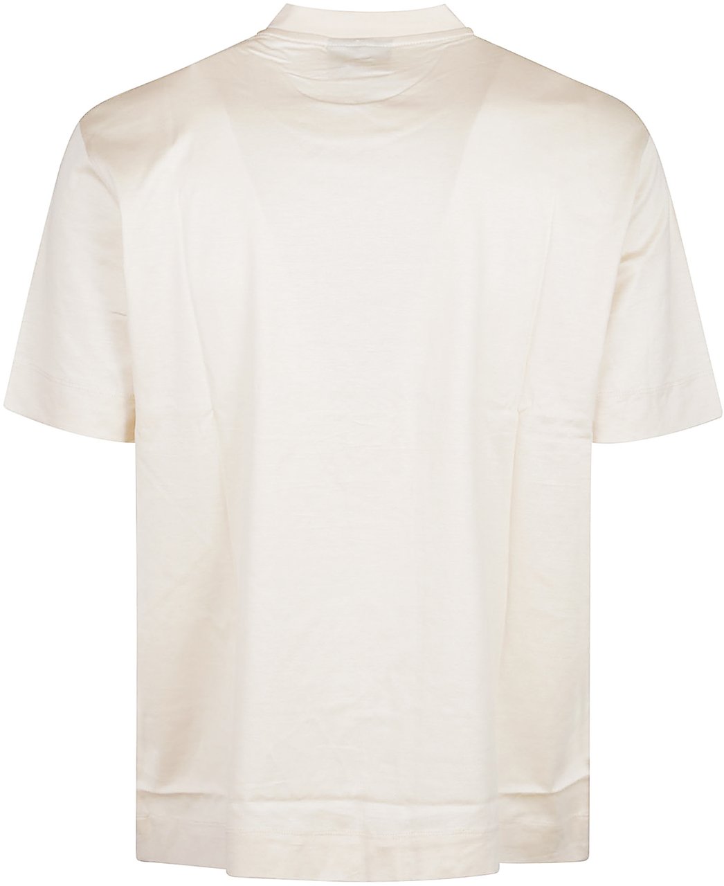 Emporio Armani Embroidered Logo T-shirt White Wit