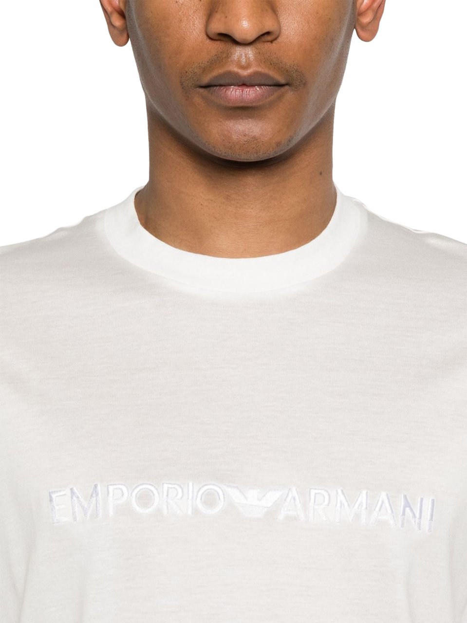 Emporio Armani T-Shirts And Polos White Wit