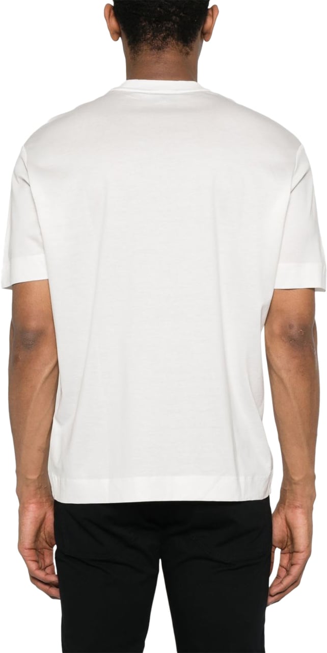 Emporio Armani T-Shirts And Polos White Wit