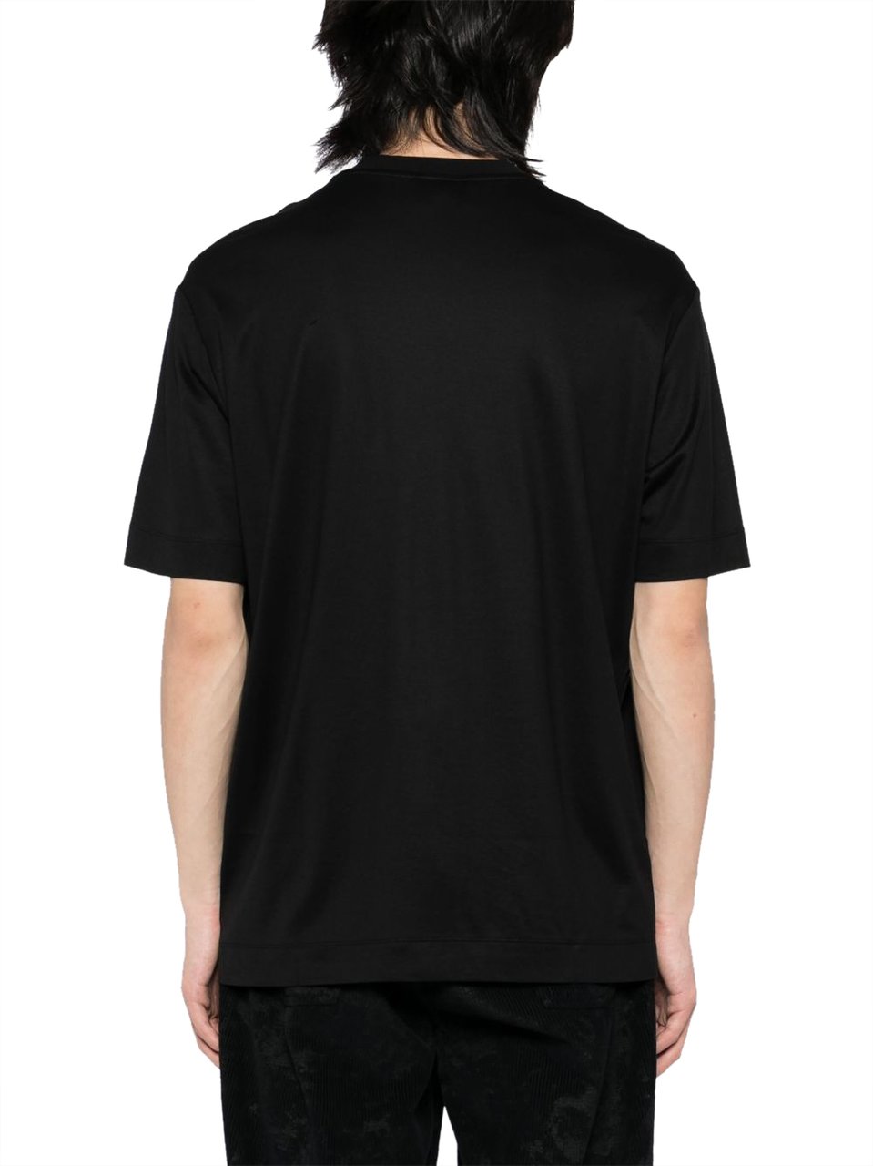 Emporio Armani T-Shirts And Polos Black Zwart