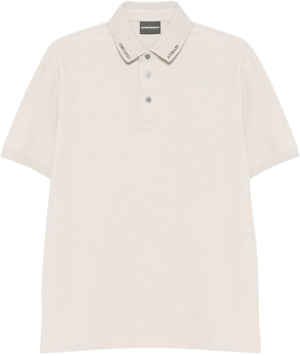 Emporio Armani T-Shirts And Polos Beige Beige