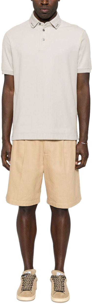 Emporio Armani T-Shirts And Polos Beige Beige