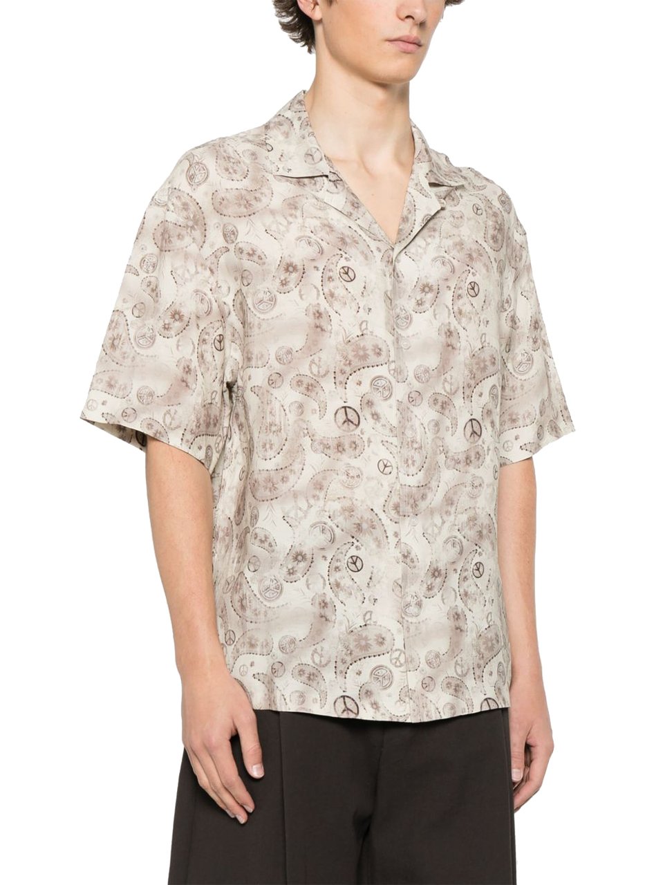 Emporio Armani Shirts Beige Beige
