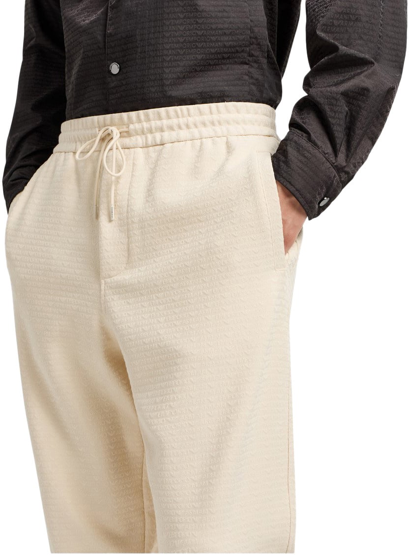 Emporio Armani Trousers Cyan Cyaan