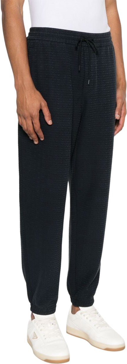 Emporio Armani Trousers Blue Blauw