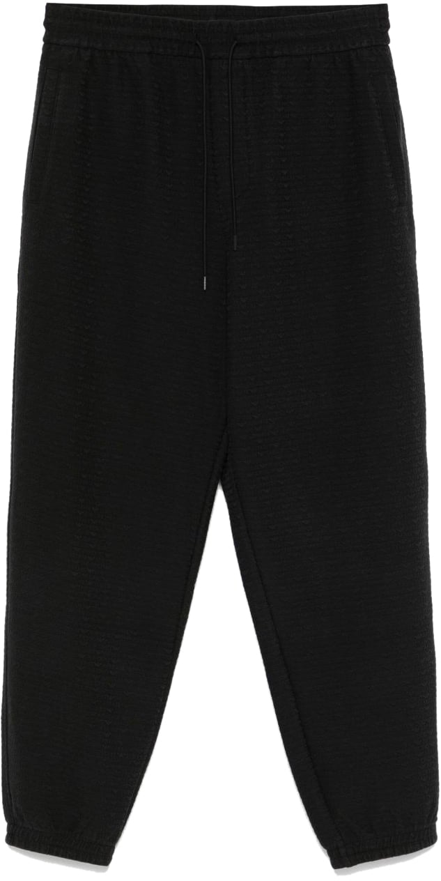 Emporio Armani Trousers Black Zwart