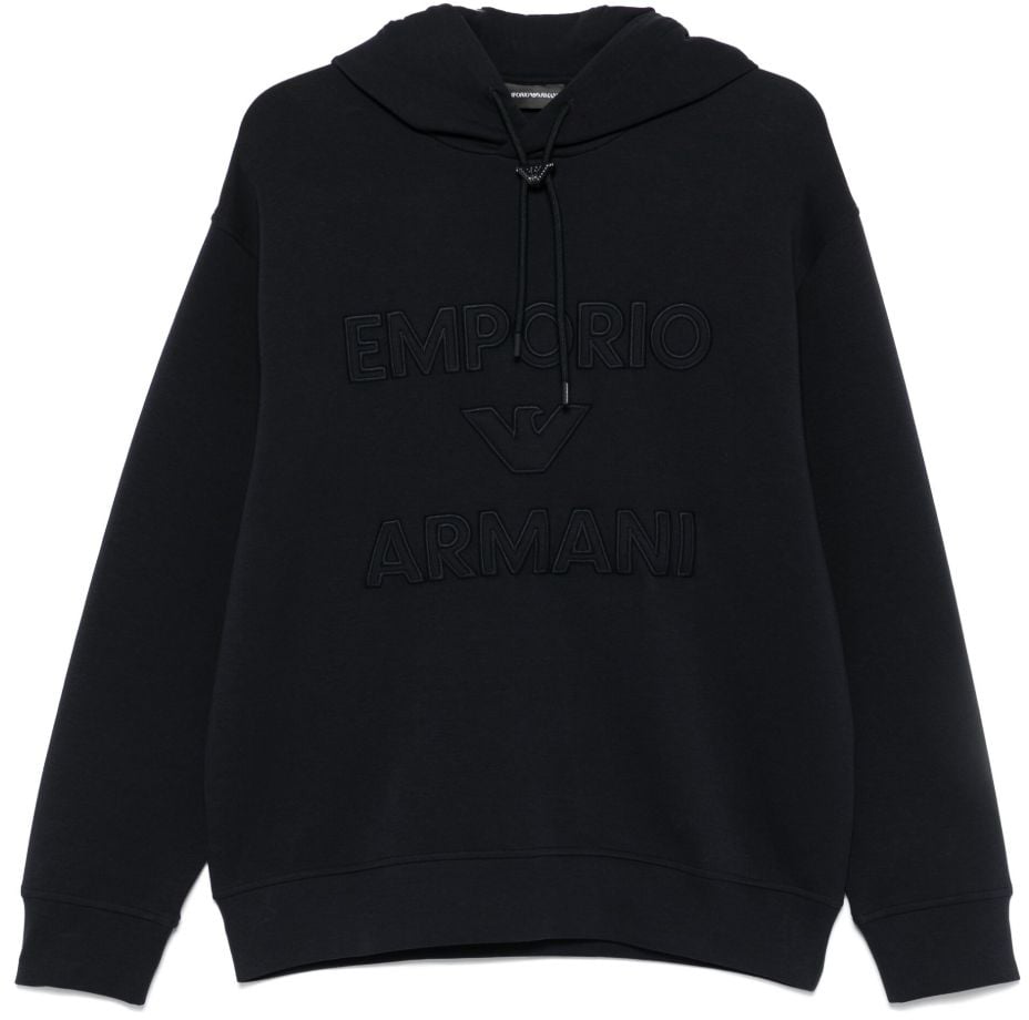 Emporio Armani Sweaters Blue Blauw
