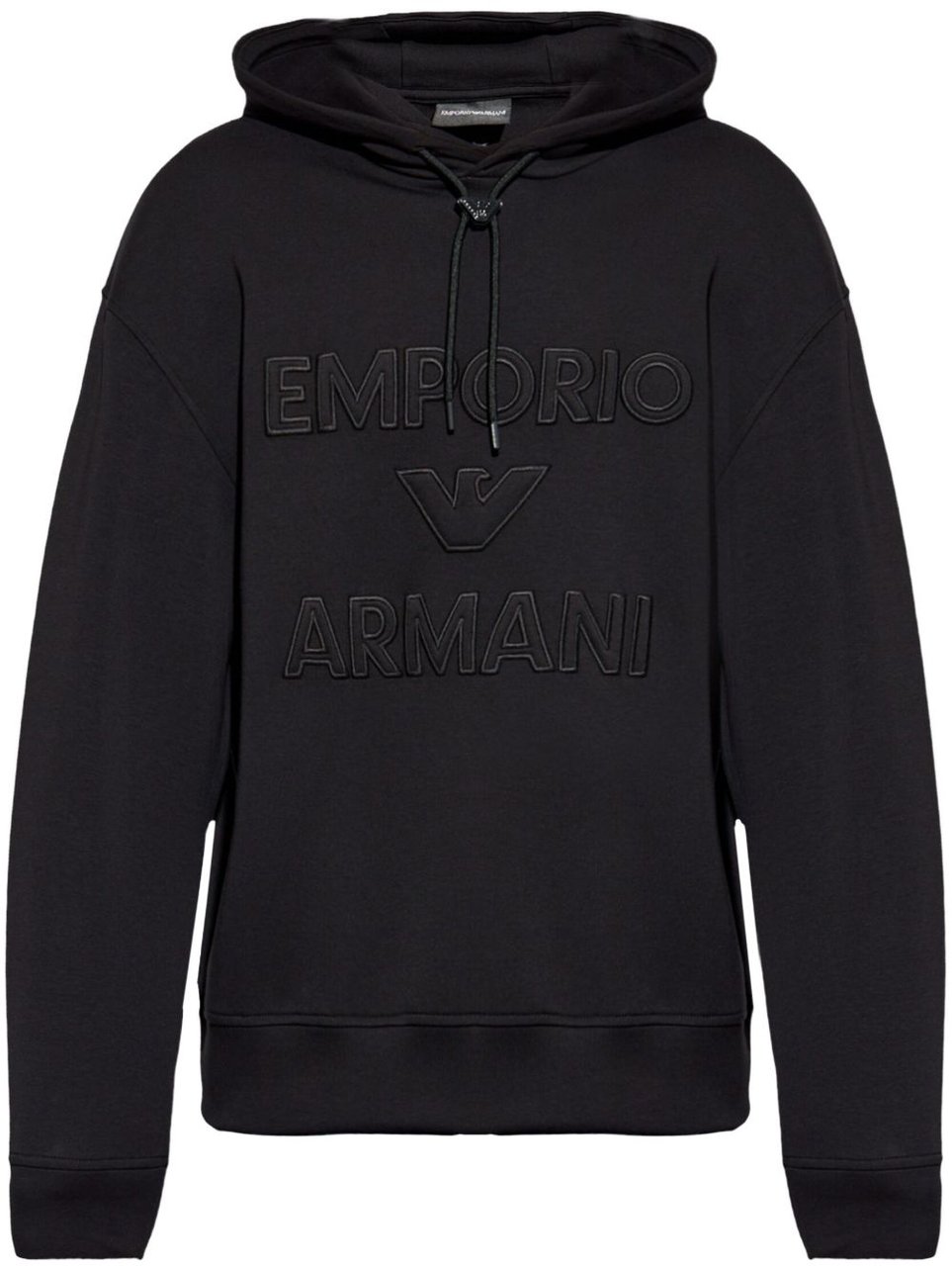 Emporio Armani Sweaters Black Zwart