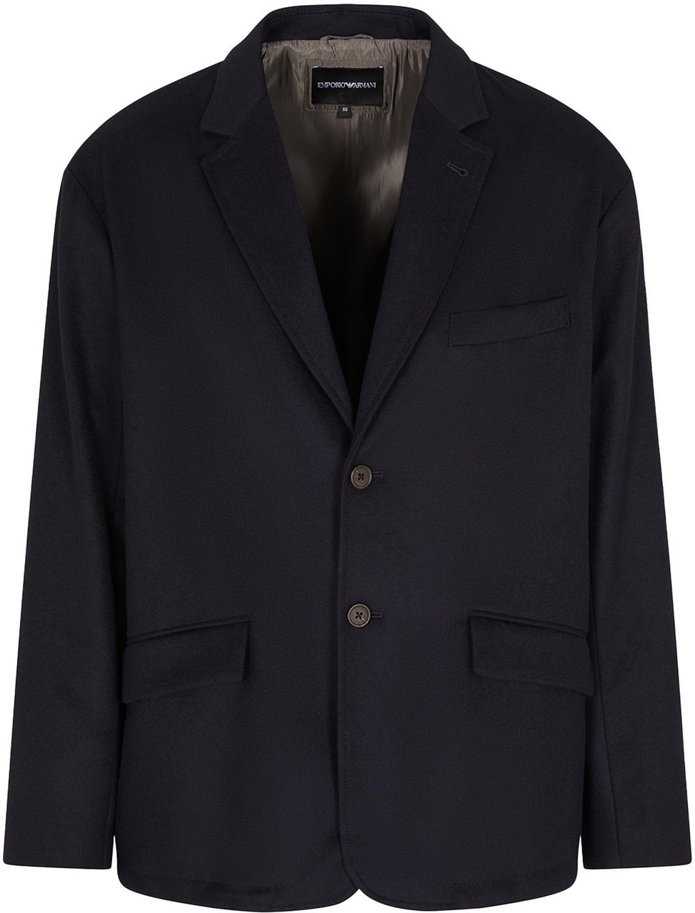 Emporio Armani Jackets Blue Blauw