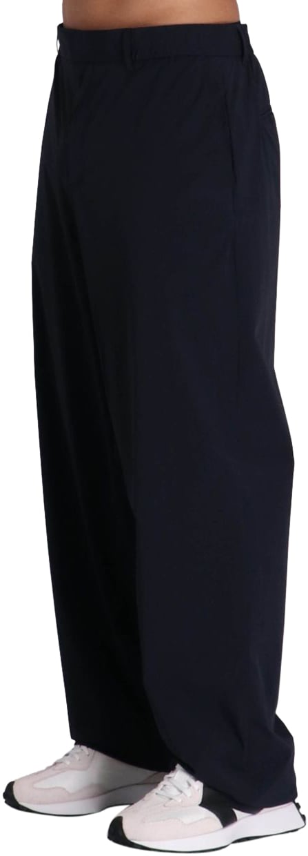 Emporio Armani Trousers Blue Blauw