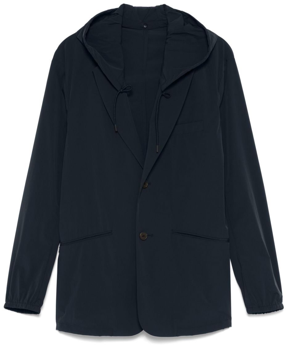 Emporio Armani Jackets Blue Blauw