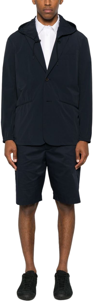 Emporio Armani Jackets Blue Blauw