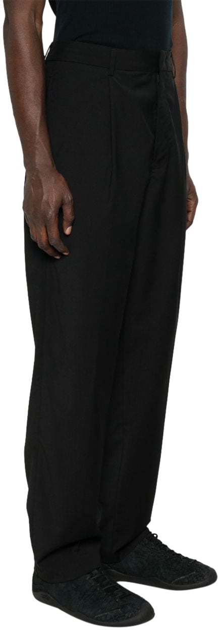 Emporio Armani Trousers Black Zwart