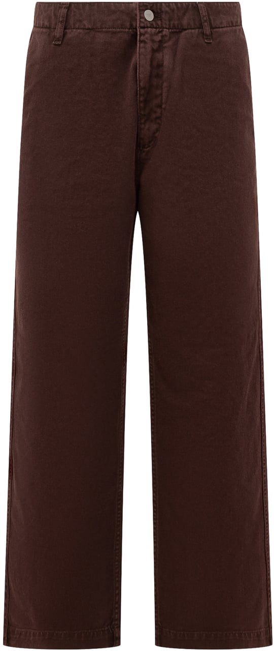 Emporio Armani Pantaloni Emporio Armani Sustainable in Cotone Rood