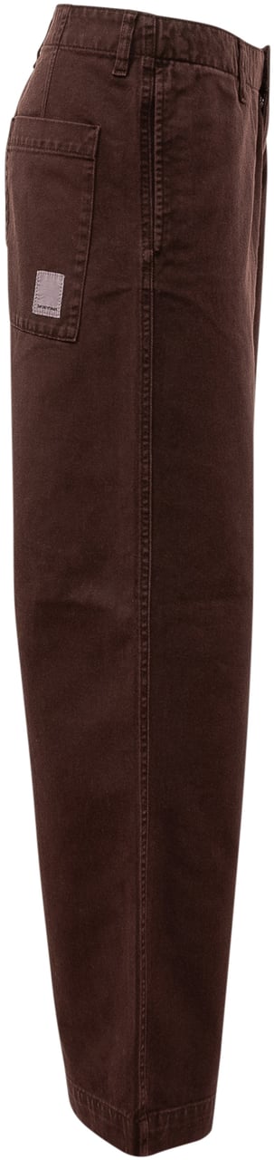 Emporio Armani Pantaloni Emporio Armani Sustainable in Cotone Rood