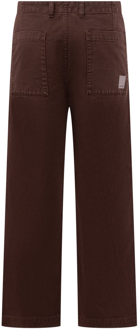 Emporio Armani Pantaloni Emporio Armani Sustainable in Cotone Rood