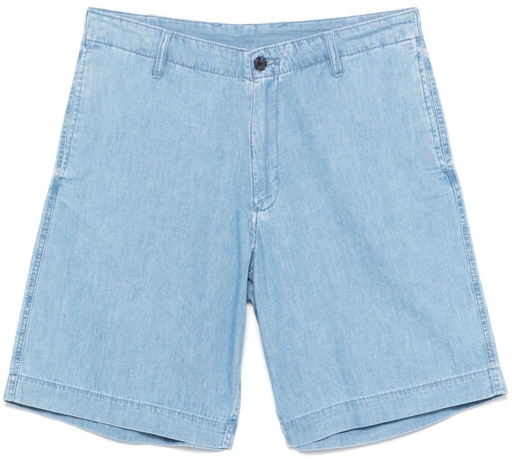 Emporio Armani Shorts Clear Blue Blauw