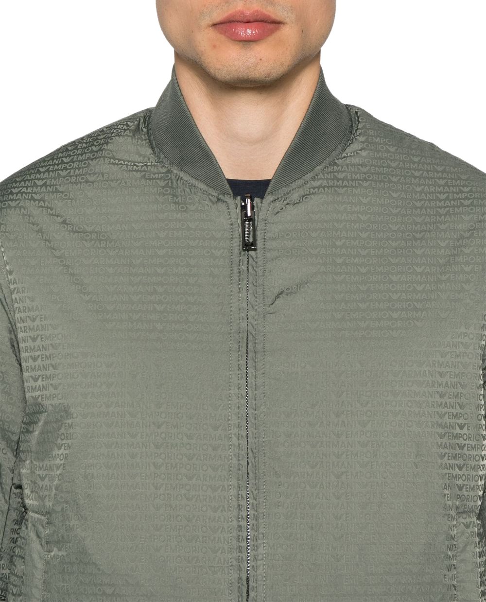 Emporio Armani Coats Green Groen