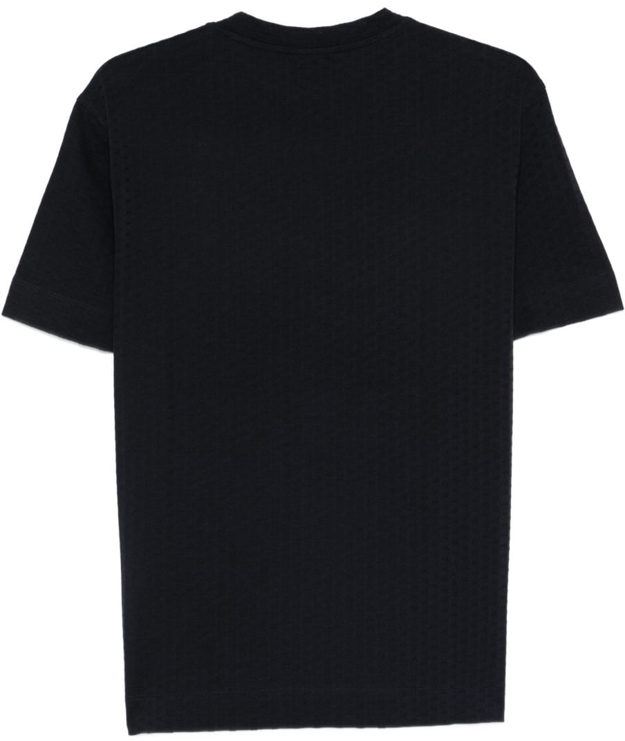 Emporio Armani T-Shirts And Polos Blue Blauw