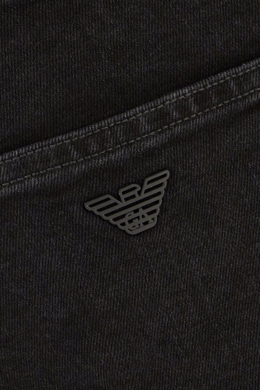 Emporio Armani Emporio Armani Black denim jeans Zwart